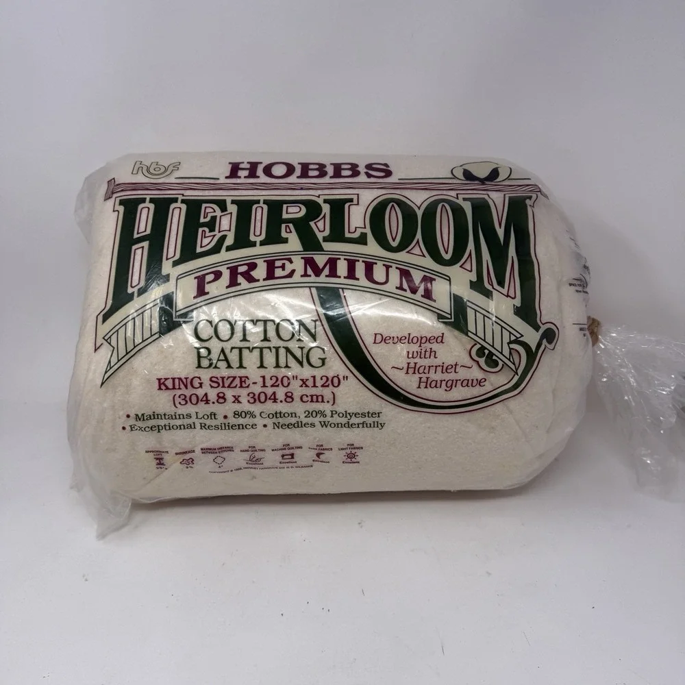 Hobbs Heirloom Premium 80/20 Batting King Size 120
